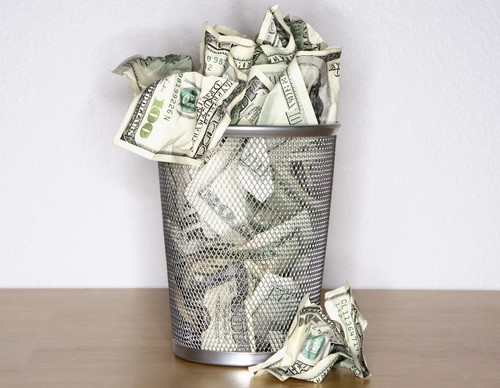 throwing-away-money
